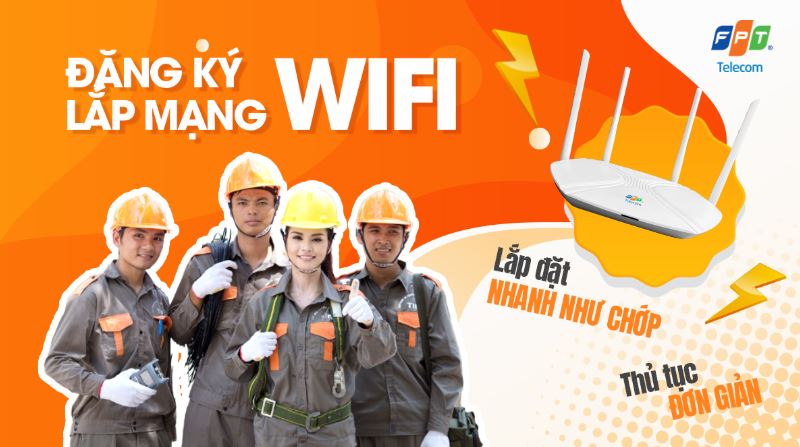 Lắp đặt mạng FPT Tại Tân An